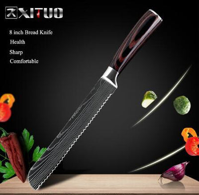 High Quality 6-piece Kitchen Knife Set