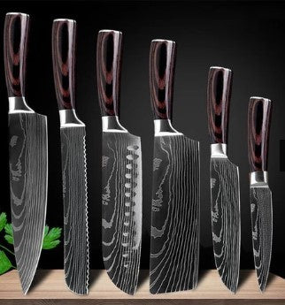 High Quality 6-piece Kitchen Knife Set